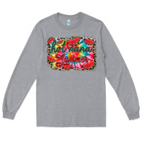 Heather Grey Hot nana summer Long Sleeve Tee - RacoonDesign