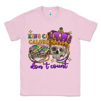 Bubblegum Pink King cake calories don't count skull Classic Tee - FaDigitalArtStudio