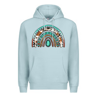 Blue Mist Western Rainbow Premium Hoodie - Jasminsmagicworld