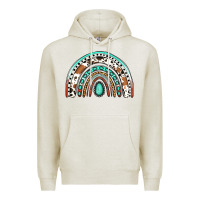 Oatmeal Heather Western Rainbow Premium Hoodie - Jasminsmagicworld