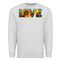 Dove Grey desert sunflower love Premium Sweatshirt - RanaPortraitStore