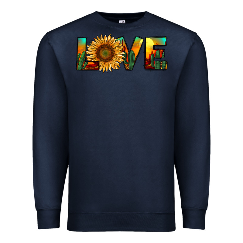 Desert Sunflower Love Premium Sweatshirt by RanaPortraitStore | Teevron