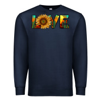 Navy desert sunflower love Premium Sweatshirt - RanaPortraitStore