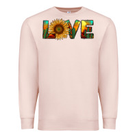 Pale Pink desert sunflower love Premium Sweatshirt - RanaPortraitStore