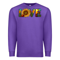 Purple desert sunflower love Premium Sweatshirt - RanaPortraitStore