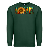 Sports Green desert sunflower love Premium Sweatshirt - RanaPortraitStore