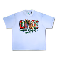 Grape Ice Love ComeDown Luke 2.11-2 Urban Heavy Tee - CowhideDigitalArt