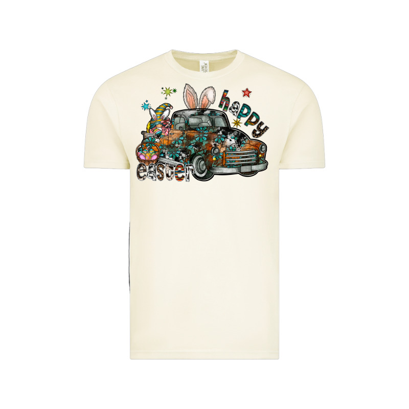 Happy Easter Vintage Tee by CowhideDigitalArt | Teevron
