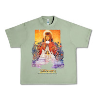 Oil Green labyrinth movie poster t shirt Urban Heavy Tee - baoMotion
