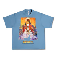 Pebble Blue labyrinth movie poster t shirt Urban Heavy Tee - baoMotion
