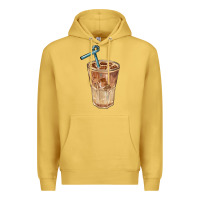 Antique Gold iced latte Premium Hoodie - BarkalooDesign