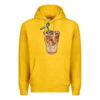 Lemon iced latte Premium Hoodie - BarkalooDesign