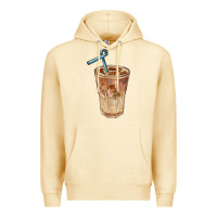Pina Colada iced latte Premium Hoodie - BarkalooDesign