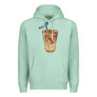 Seafoam iced latte Premium Hoodie - BarkalooDesign