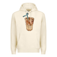 Tofu iced latte Premium Hoodie - BarkalooDesign