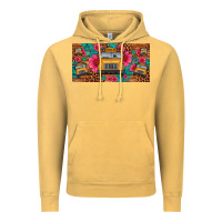 Vintage Mustard school bus leopard gemstone license plate Vintage Hoodie - Artiststas
