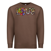 Chestnut tie dye sunflower love Premium Sweatshirt - RanaPortraitStore