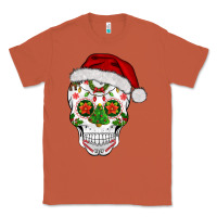 Copper sugar skull  christmas Classic Tee - BarkalooDesign
