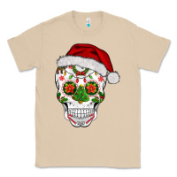 Mushroom sugar skull  christmas Classic Tee - BarkalooDesign