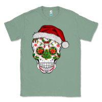 Sage sugar skull  christmas Classic Tee - BarkalooDesign