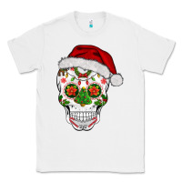 White sugar skull  christmas Classic Tee - BarkalooDesign