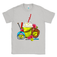 Moon Dust Softball Frappe Coffee Classic Tee - FaDigitalArtStudio
