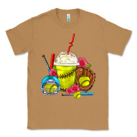 Toasted Coconut Softball Frappe Coffee Classic Tee - FaDigitalArtStudio