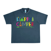 Camping Arrow Camper Happy Summer Camp Camping Kids 635 Urban Heavy Tee | Teevron