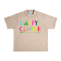 French Oak camping arrow camper happy summer camp camping kids 635 Urban Heavy Tee - baoMotion