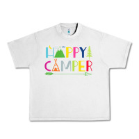 Lunar Rock camping arrow camper happy summer camp camping kids 635 Urban Heavy Tee - baoMotion