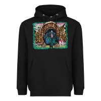 Black thanksgiving turkey with background Heavyweight Hoodie - RanaPortraitStore