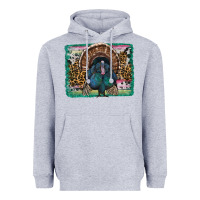 Heather Grey thanksgiving turkey with background Heavyweight Hoodie - RanaPortraitStore