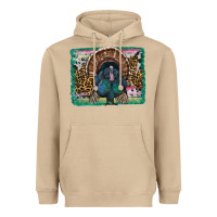 Mushroom thanksgiving turkey with background Heavyweight Hoodie - RanaPortraitStore