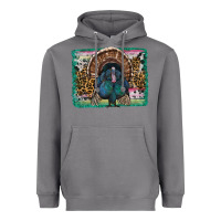 Storm thanksgiving turkey with background Heavyweight Hoodie - RanaPortraitStore