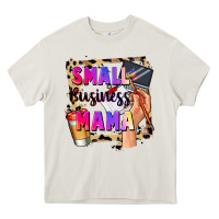 Cream Small business mama Mother's Day Heavy Core Tee - FaDigitalArtStudio