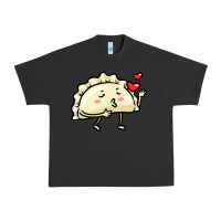 Pigment Black pierogi lovers t  shirt pierogi kawaii emoticon polish food dyngus day Urban Heavy Tee - baoMotion