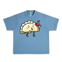 Pebble Blue pierogi lovers t  shirt pierogi kawaii emoticon polish food dyngus day Urban Heavy Tee - baoMotion