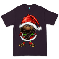 Plum afro santa gnomes Premium Tee - FaDigitalArtStudio