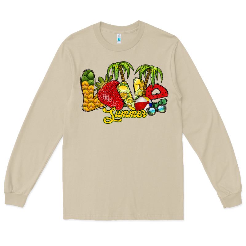Love Summer Long Sleeve Tee by RacoonDesign | Teevron