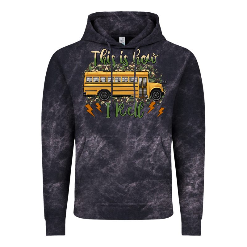 This Is How I Roll School Bus Camouflage Vintage Hoodie by Artiststas | Teevron