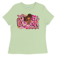 Matcha Pretty Black Educated Ladies Tee - CowhideDigitalArt