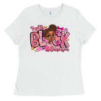 White Pretty Black Educated Ladies Tee - CowhideDigitalArt