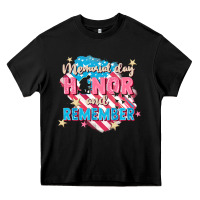 Black Memorial Day honor and remember Heavy Core Tee - FaDigitalArtStudio