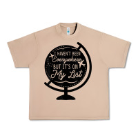 Burro i haven't been everywhere but it's on my list travel t shirt Urban Heavy Tee - baoMotion