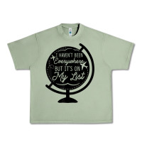Oil Green i haven't been everywhere but it's on my list travel t shirt Urban Heavy Tee - baoMotion