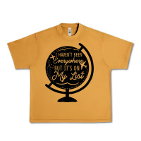Peanut Butter i haven't been everywhere but it's on my list travel t shirt Urban Heavy Tee - baoMotion