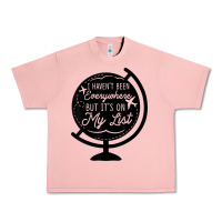 Salmon i haven't been everywhere but it's on my list travel t shirt Urban Heavy Tee - baoMotion