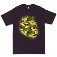 Plum camouflage patch 3 Premium Tee - BundleAndBundleShop