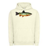 Pigment Pistachio Greenback Cutthroat Trout Fish Urban Hoodie - RanaPortraitStore