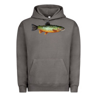 Pigment Tornado Greenback Cutthroat Trout Fish Urban Hoodie - RanaPortraitStore